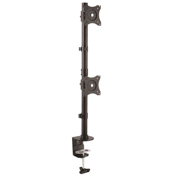 StarTech.com Desk-Mount Dual Monitor Mount, Vertical, Steel - For up to two 27" or 34" Ultrawide STA-ARMDUALV