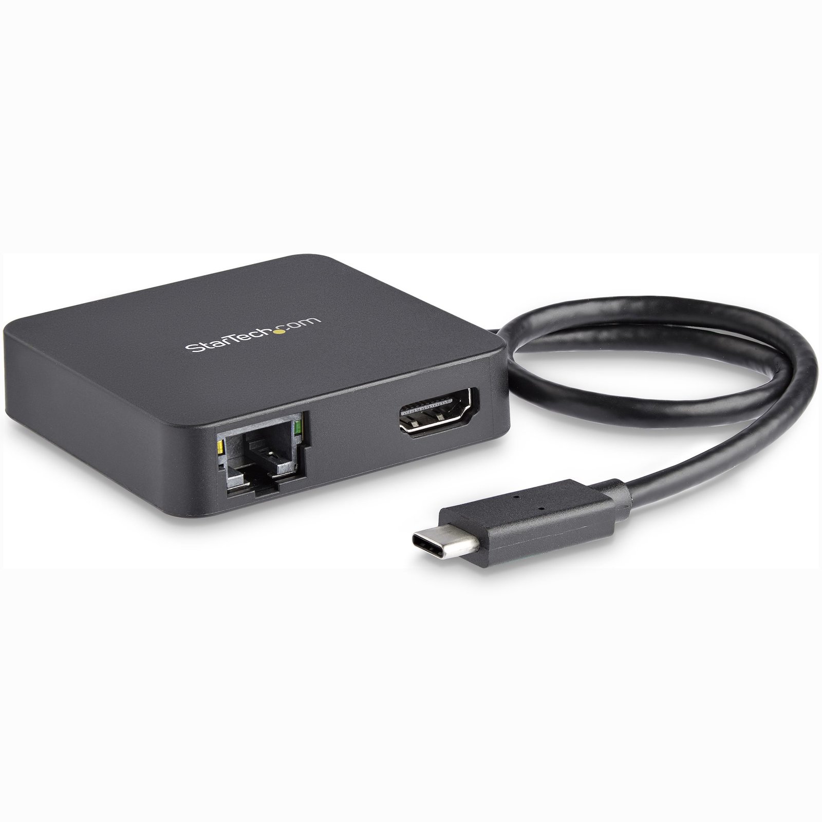 StarTech.com USB C Multiport Adapter - Portable USB-C Mini Dock 4K HDMI Video - Gigabit Ethernet, STA-DKT30CHD