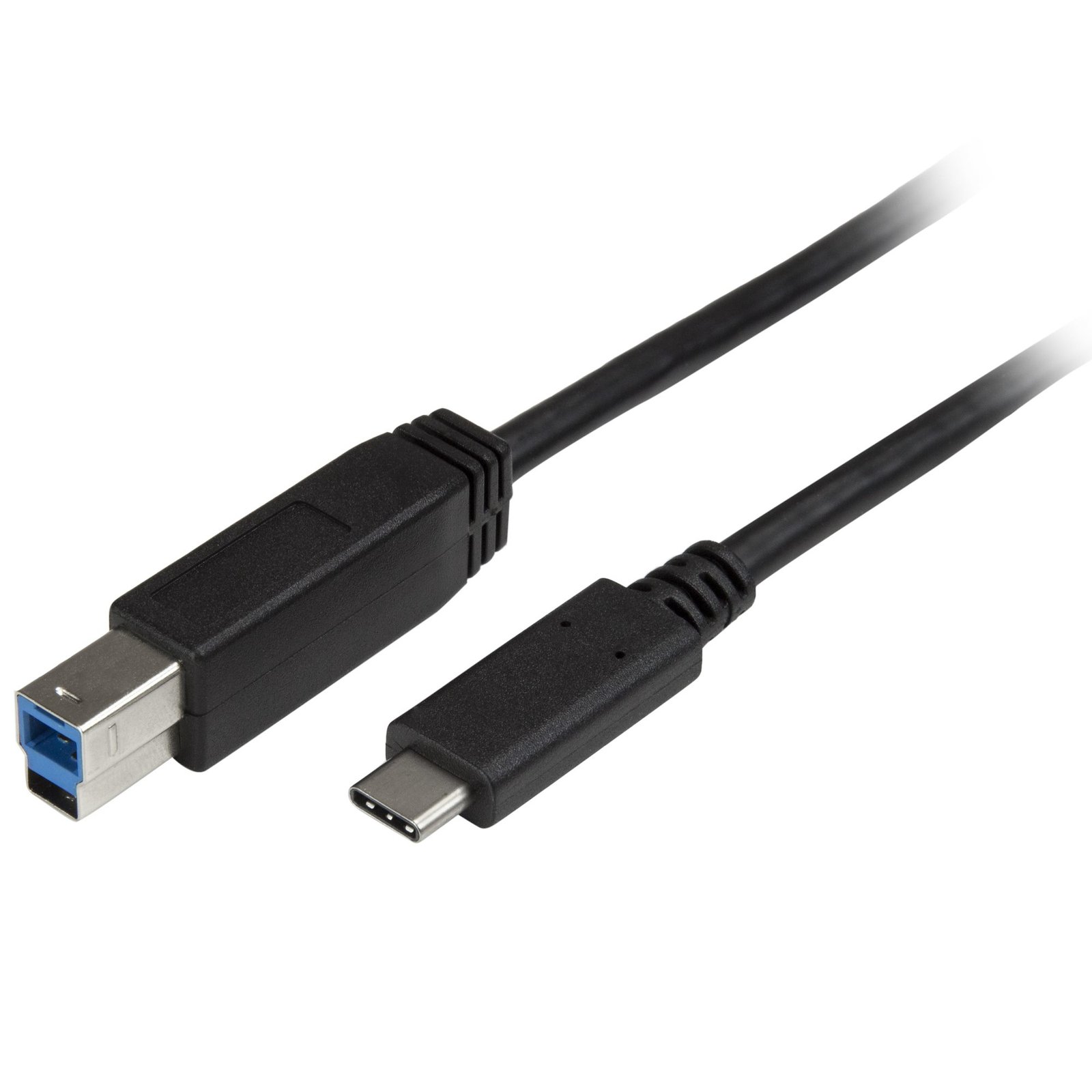 StarTech.com 6.6ft (2m) USB-B to USB-C Cable, USB 5Gbps, Data Cord, 3.0, Transfer STA-USB315CB2M