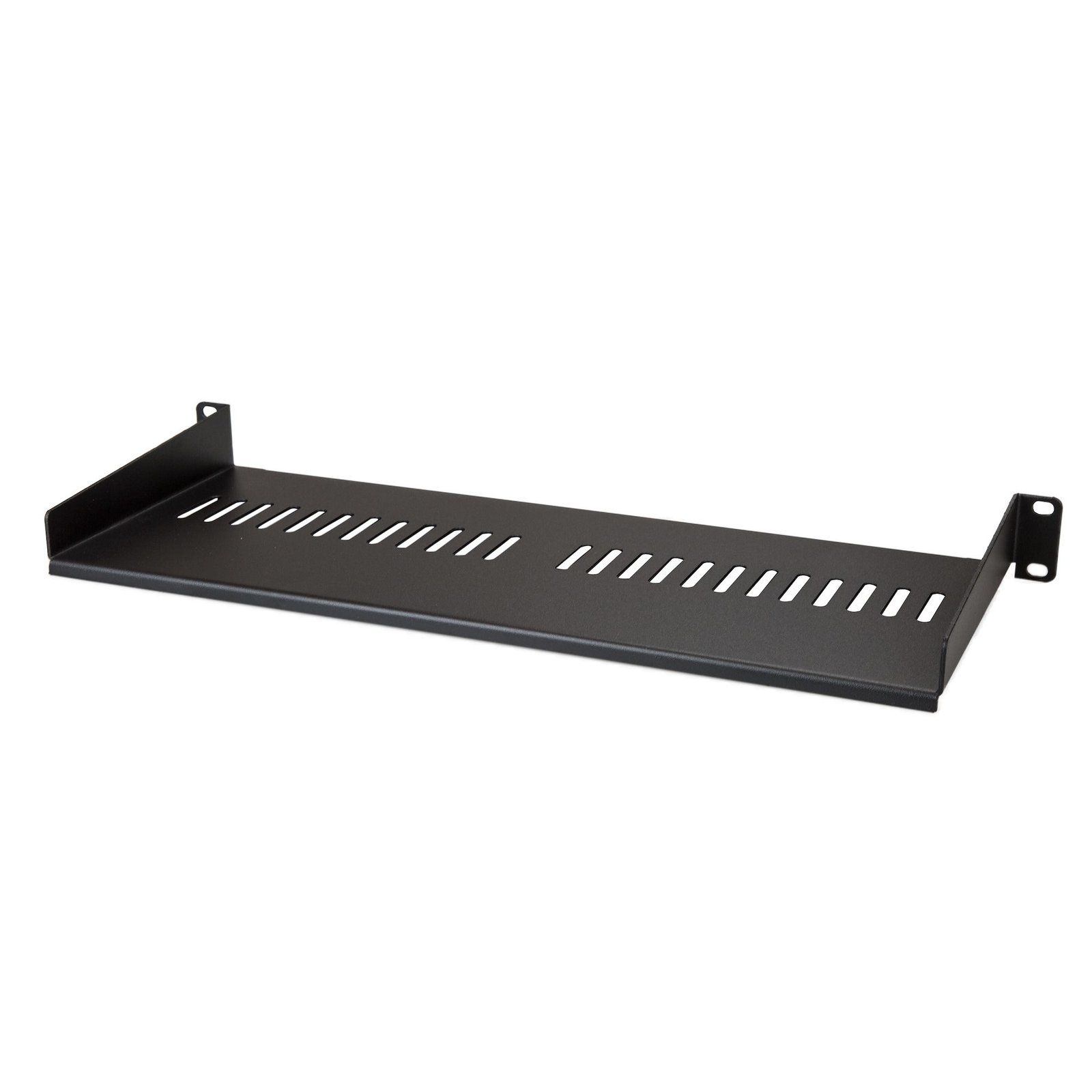 StarTech.com 1U Server Rack Shelf - Universal Vented Mount Cantilever Tray for 19" Network STA-CABSHELF1U7V