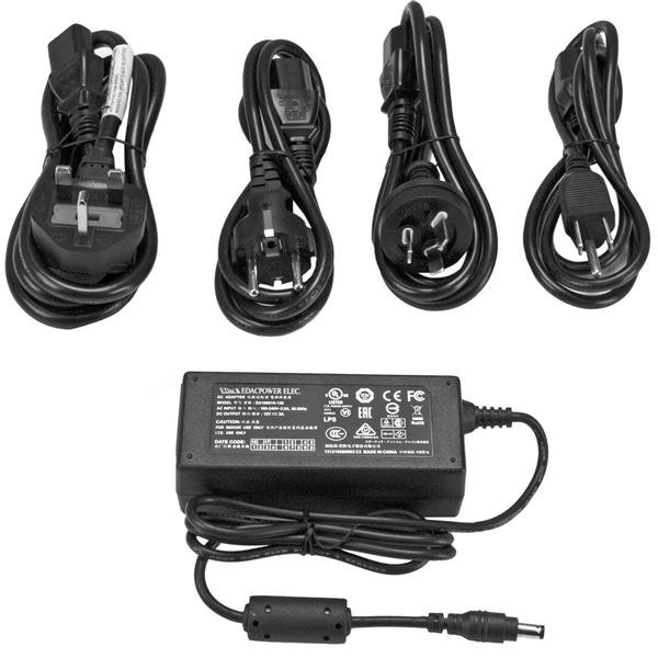 StarTech.com DC Power Adapter - 12V, 5A STA-SVA12M5NA