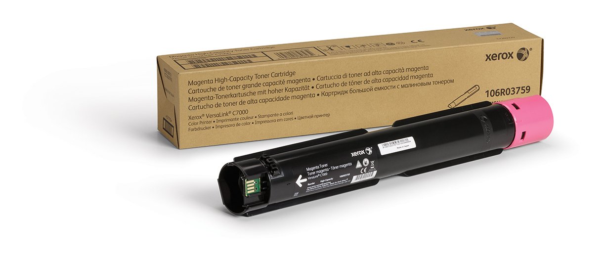 Xerox Genuine ® VersaLink® C7000 Color Printer Magenta High capacity Toner Cartridge (10100 Pages) XER-106R03759
