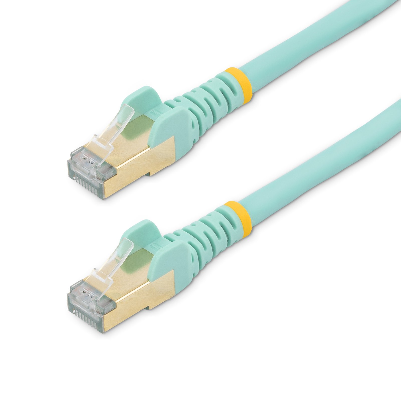 StarTech.com 9ft CAT6a Ethernet Cable - 10 Gigabit Shielded Snagless RJ45 100W PoE Patch Cord - STA-C6ASPAT9AQ