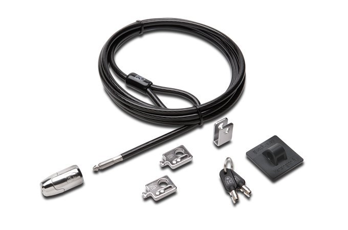 KENSINGTON COMPUTER K67990US cable lock Black, Silver 2.43 m KEN-K67990US