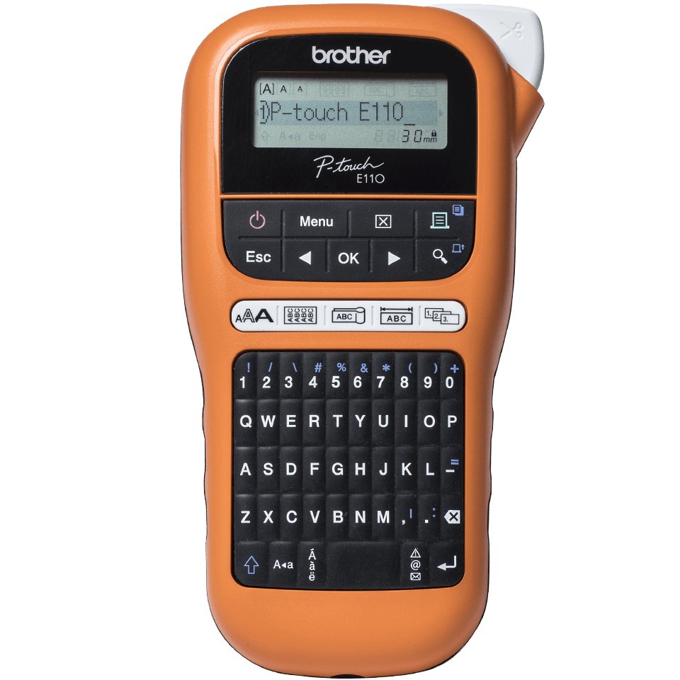 BROTHER INTERNATIONAL CORPORAT PT-E110 label printer Thermal transfer 180 x DPI 20 mm/sec HGe/TZe BMS-PTE110