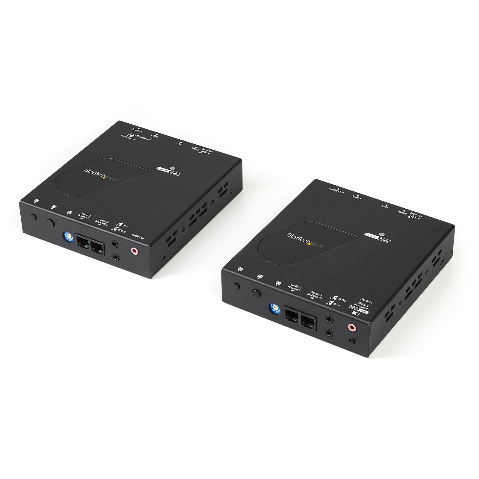 StarTech.com 4K HDMI over IP Extender Kit with Video Control App, Scalable AV support for AVoIP STA-ST12MHDLAN4K