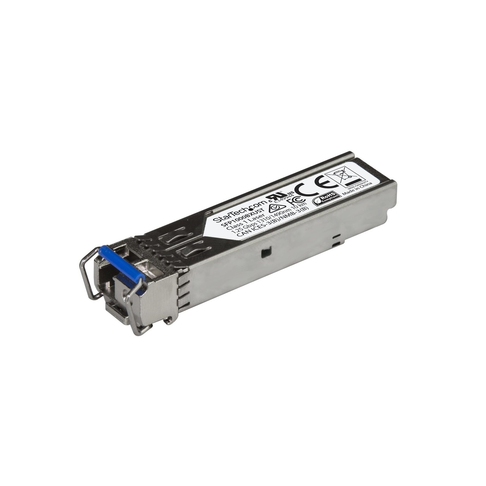 StarTech.com MSA Uncoded SFP Transceiver Module - 1000BASE-BX - 1 GbE Gigabit Ethernet BiDi Fiber STA-SFP1000BXUST