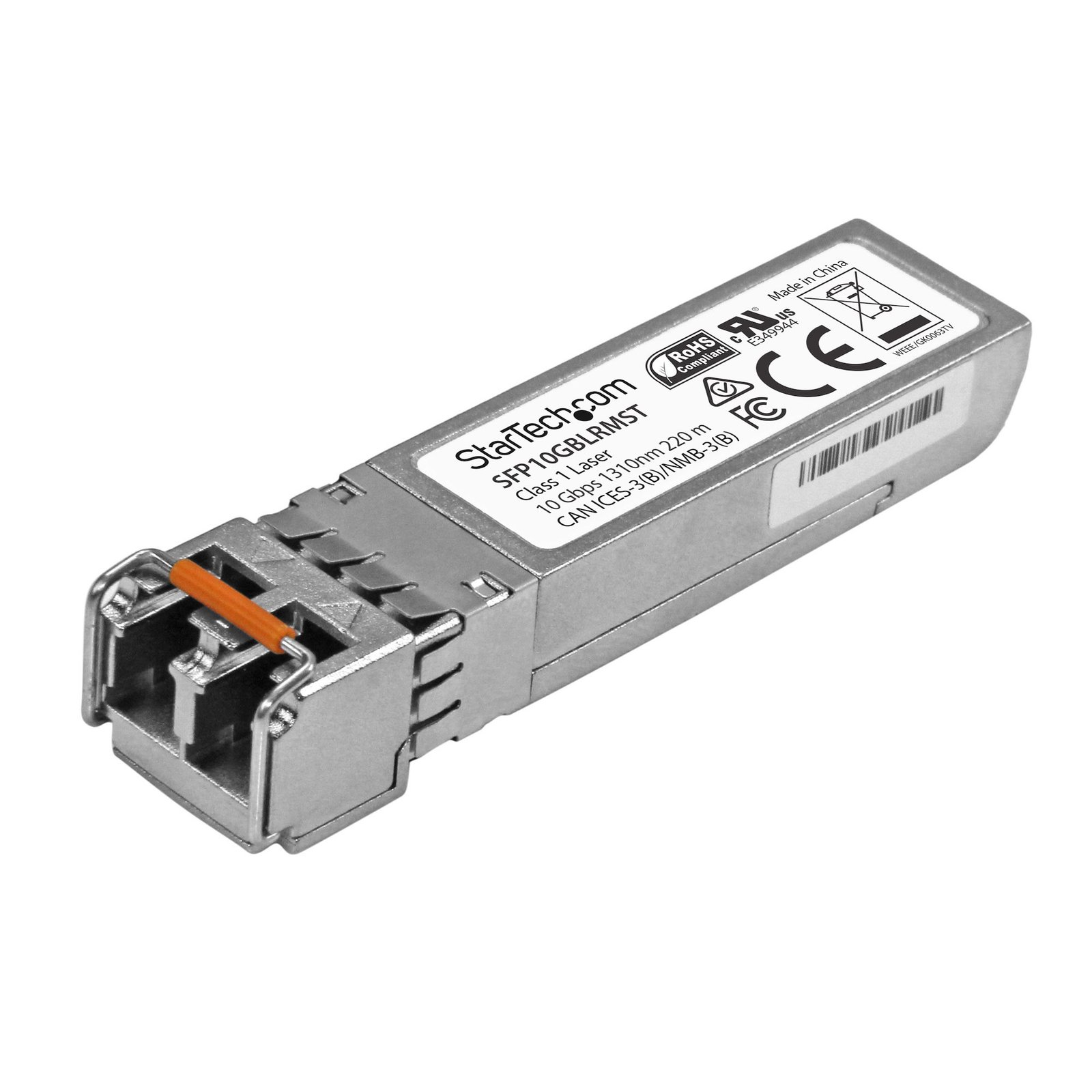 StarTech.com MSA Uncoded SFP+ Module - 10GBASE-LRM - 10GbE Multi Mode Fiber (MMF) Optic Transceiver STA-SFP10GBLRMST