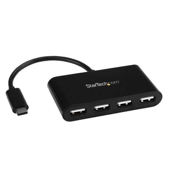 StarTech.com 4-Port USB-C Hub - Mini - to 4x USB-A - USB 2.0 STA-ST4200MINIC
