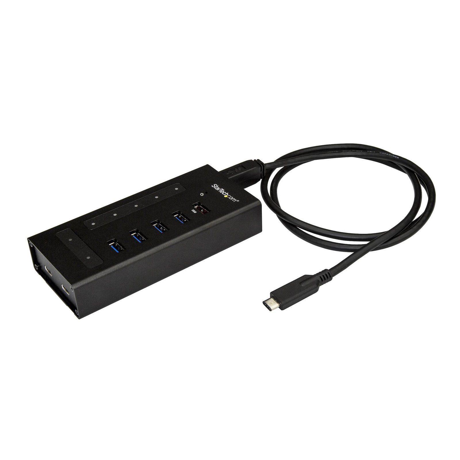 StarTech.com 7 Port USB C Hub - Type-C to 2x USB-C/5x USB-A - Commercial Metal 3.0 - SuperSpeed 3.2 STA-HB30C5A2CST