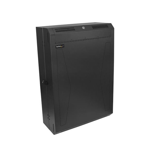 StarTech.com 6U Wall Mount Network Cabinet - Vertical Patch Panel Rack - 30" Server Room STA-RK630WALVS