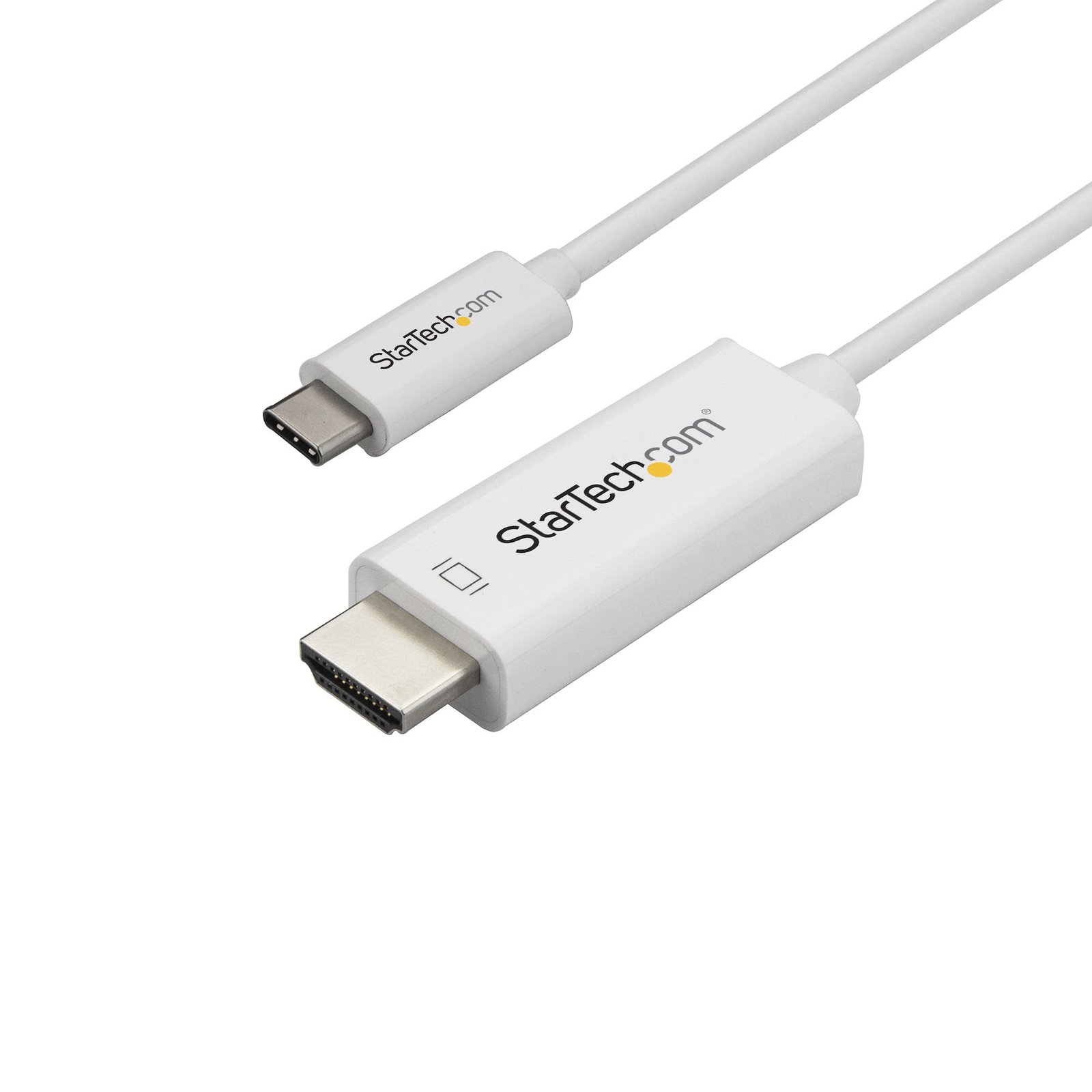 StarTech.com 3.3ft (1m) USB C to HDMI Cable - 4K 60Hz Type 2.0 Video Adapter - Thunderbolt STA-CDP2HD1MWNL