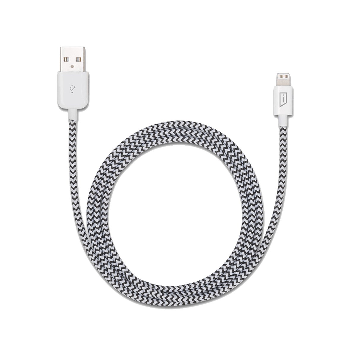 Targus iStore mobile phone cable Black, White 1.2 m USB A Lightning TAR-ACC99411CAI