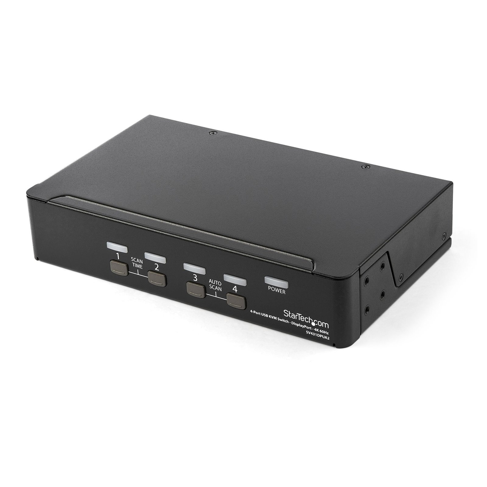 StarTech.com 4 Port DisplayPort KVM Switch - 4K 60Hz - Single Display - Dual UHD DP 1.2 USB with STA-SV431DPUA2