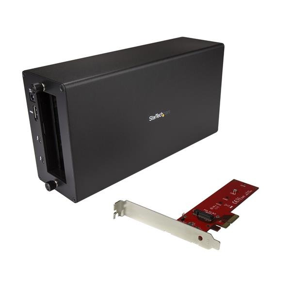 StarTech.com Thunderbolt 3 to PCIe M.2 adapter - Chassis + Card STA-BNDTB4M2E1