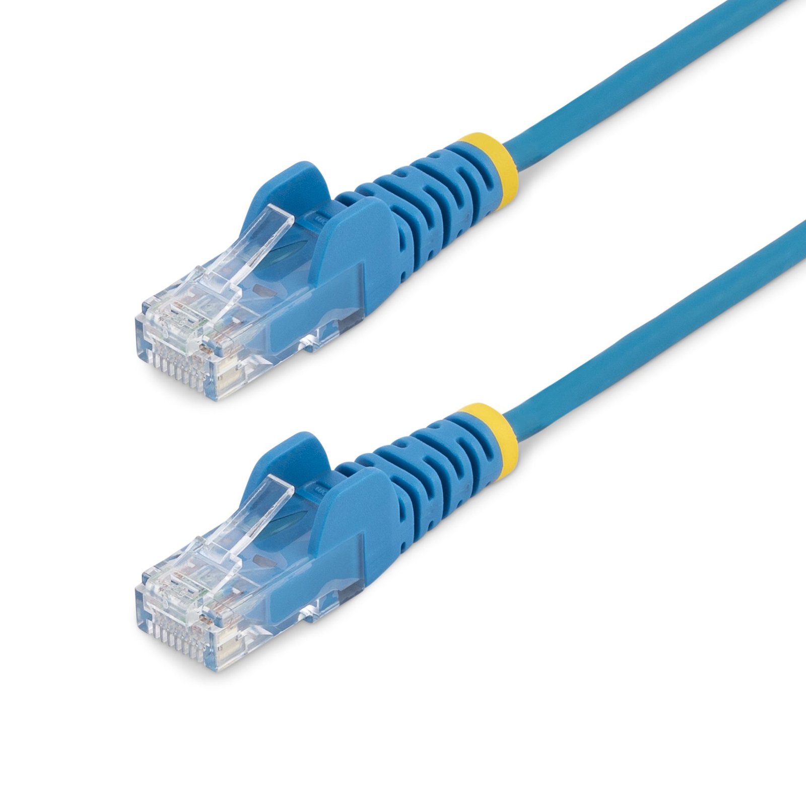 StarTech.com 10 ft. CAT6 Ethernet Cable - Slim - Snagless RJ45 Connectors - Blue STA-N6PAT10BLS