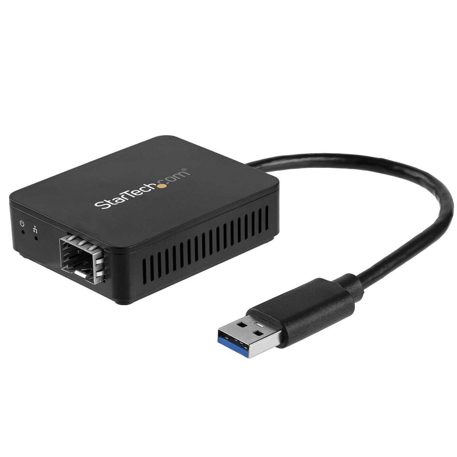 StarTech.com USB 3.0 to Fiber Optic Converter - Compact Open SFP Adapter - Gigabit Network - Multi STA-US1GA30SFP