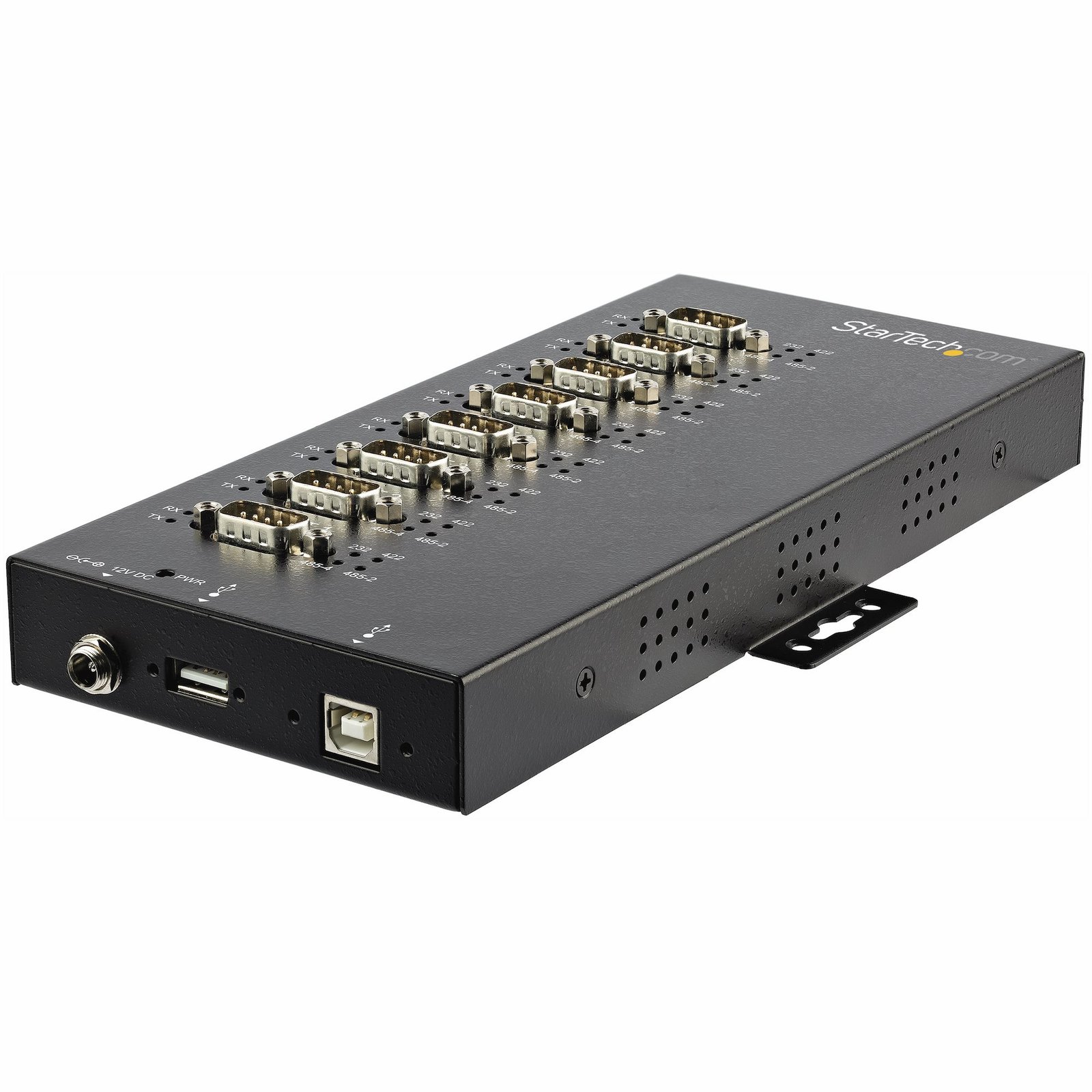 StarTech.com 8 Port Serial Hub USB to RS232/RS485/RS422 Adapter - Industrial 2.0 DB9 Converter - STA-ICUSB234858I