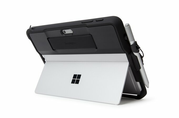 KENSINGTON COMPUTER K97454WW tablet case 25.4 cm (10") Shell Black, Grey KEN-K97454WW