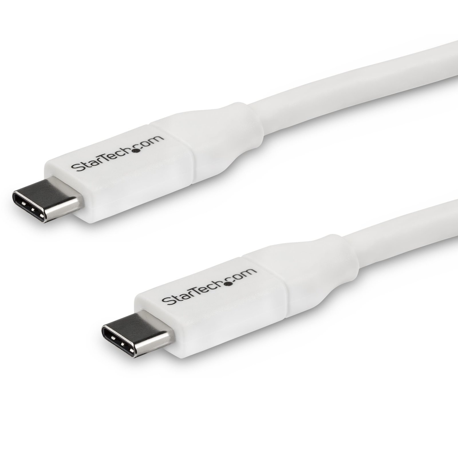 StarTech.com 13ft (4m) USB-C Fast Charging Cable, Charge & Sync, 100W (5A) PD, USB 2.0, USB-IF STA-USB2C5C4MW