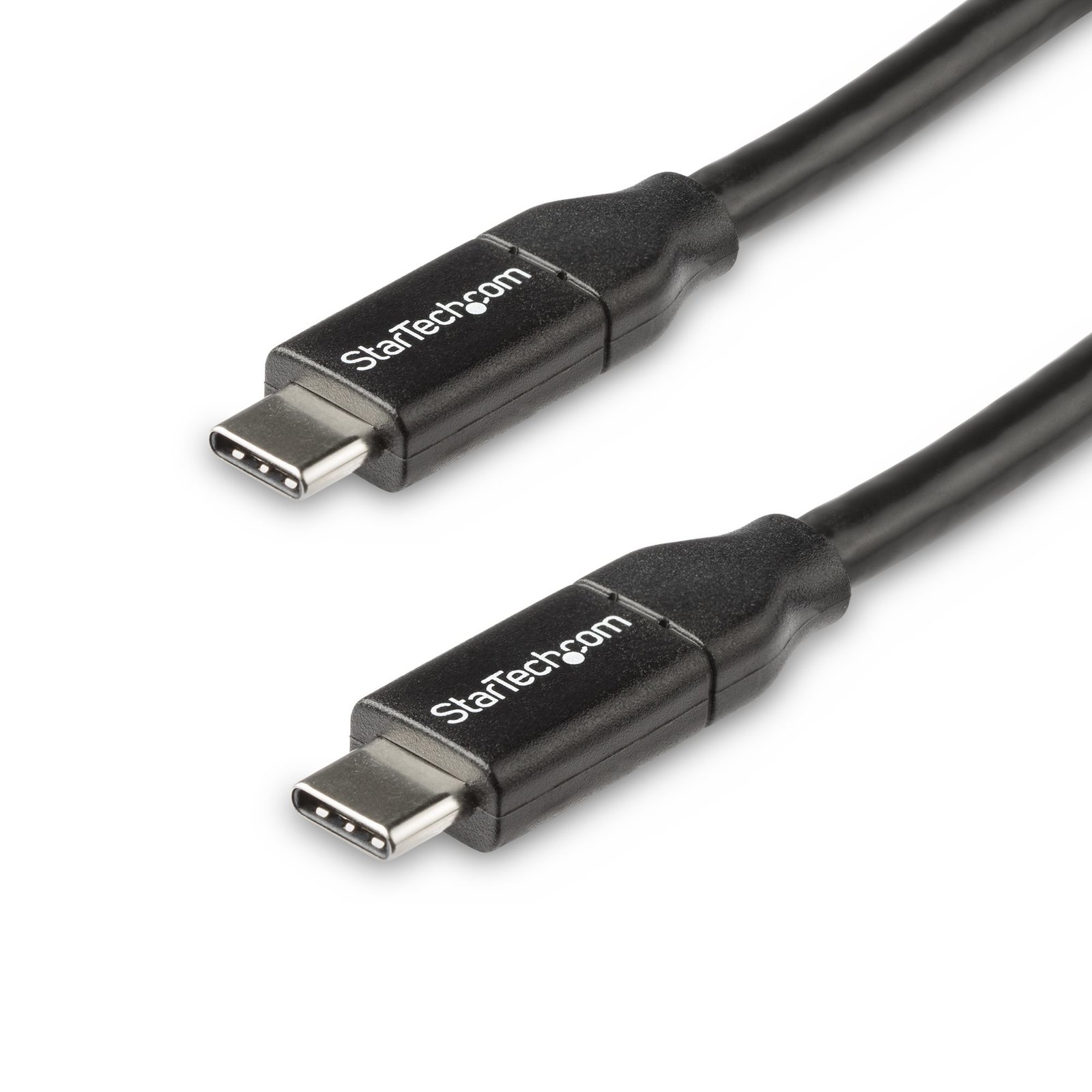 StarTech.com 1.6ft (50cm) USB-C Fast Charging Cable, Charge & Sync, 100W (5A) PD, USB 2.0, USB-IF STA-USB2C5C50CM