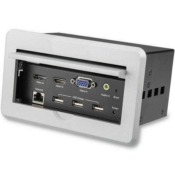 StarTech.com Conference Table Connectivity Box for A/V - 4K STA-BOX4HDECP2