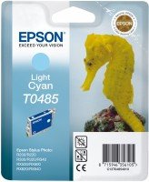 EPSON PRINT Seahorse T0485 - Série "Hippocampe" Cyan clair ink cartridge 1 pc(s) Original Light EPS-T048520-S