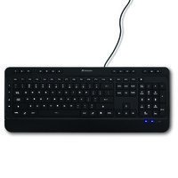 VERBATIM AMERICAS LLC 99789 keyboard Universal USB QWERTY English Black VBM-99789
