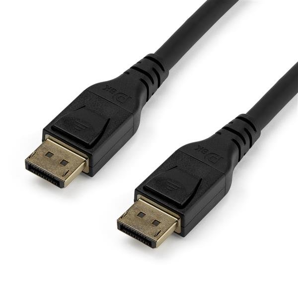 StarTech.com 16ft (5m) VESA Certified DisplayPort 1.4 Cable, 8K 60Hz HBR3 HDR, UHD to Monitor Cord, STA-DP14MM5M