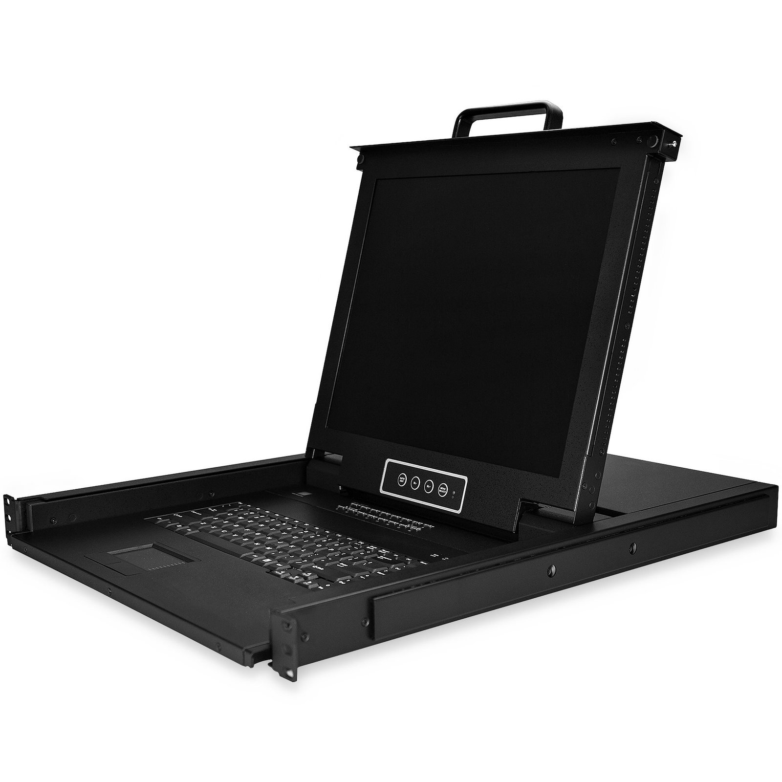 StarTech.com 16 Port Rackmount KVM Console w/ 6ft Cables - Integrated Switch 17" LCD Monitor - STA-RKCONS1716K
