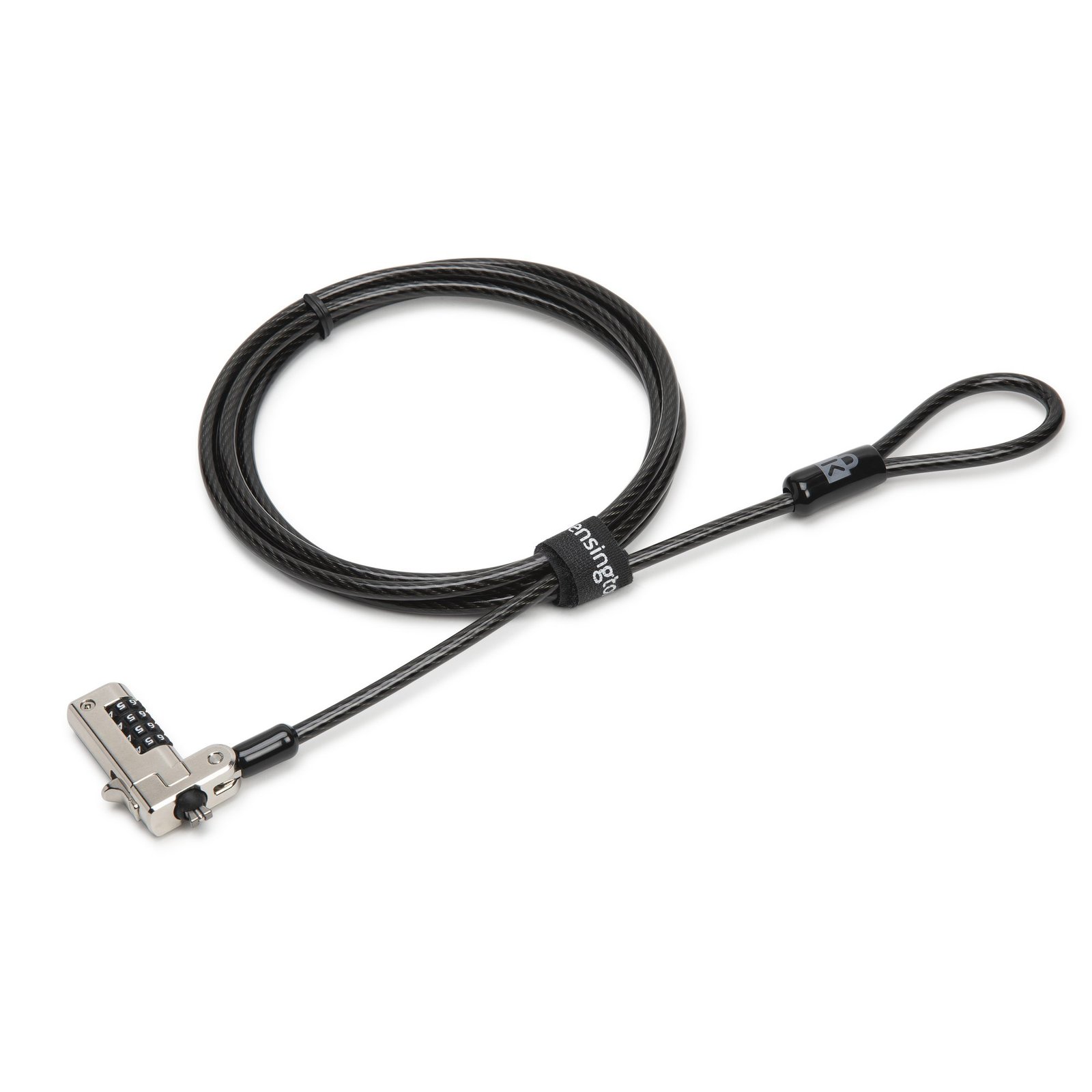 KENSINGTON COMPUTER N17 Serialized Combination Lock for Wedge-Shaped Slots 25-Pack cable Black, KEN-K68010WW