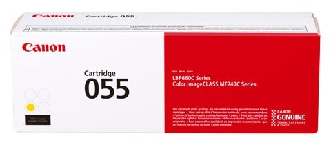 CANON INKJET imageCLASS 055 toner cartridge 1 pc(s) Original Yellow CAN-3013C001