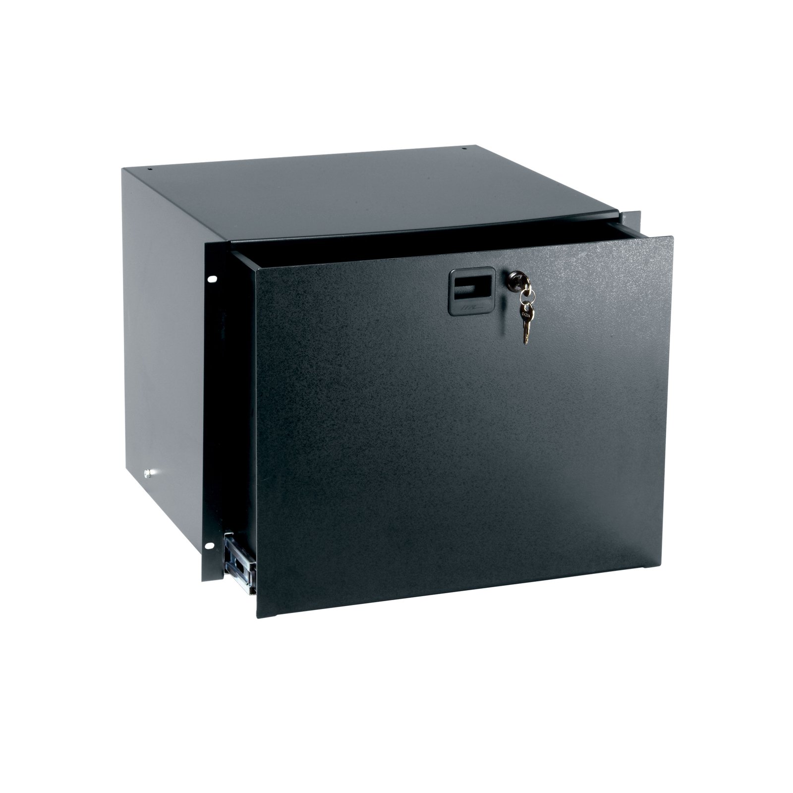 Middle Atlantic 8 RU Rackmount Drawer, Textured Face with Lock & File Kit MAP-TD8FLK