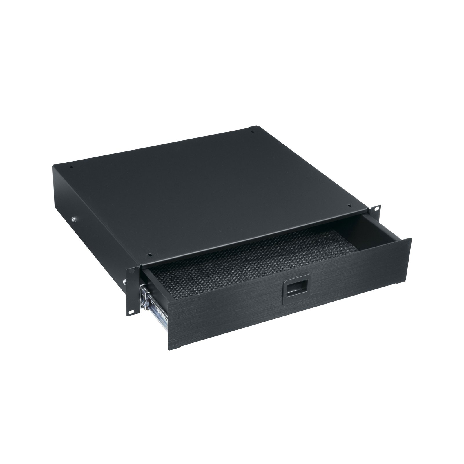 Middle Atlantic 2 RU Rackmount Drawer, Black Brushed and Anodized MAP-D2