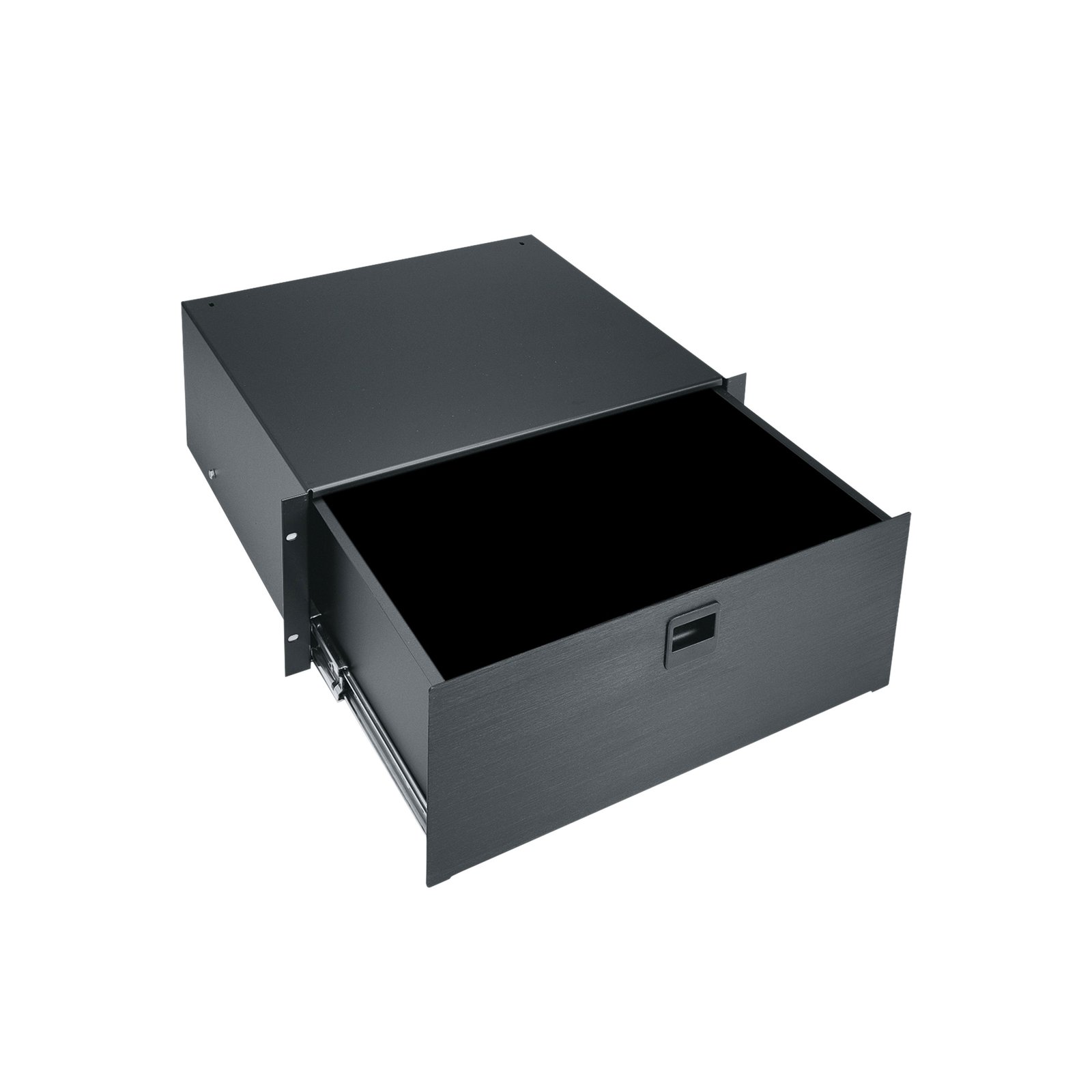 Middle Atlantic 4 RU Rackmount Drawer, Black Brushed and Anodized MAP-D4