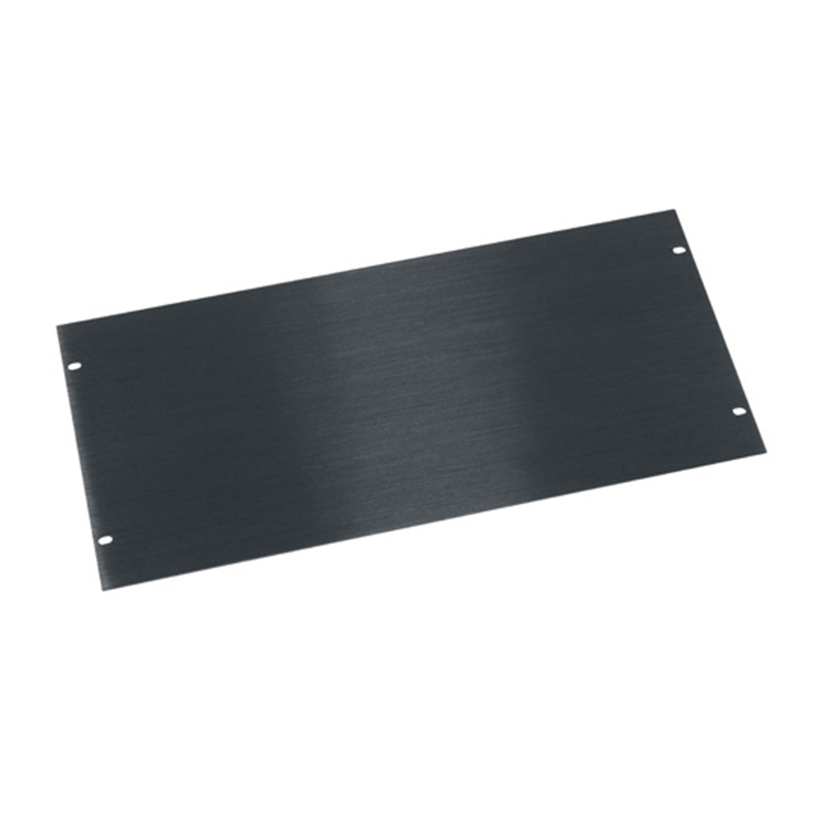 Middle Atlantic 5 RU Flat Blank Rack Panel, Black Brushed and Anodized Aluminum MAP-HBL5