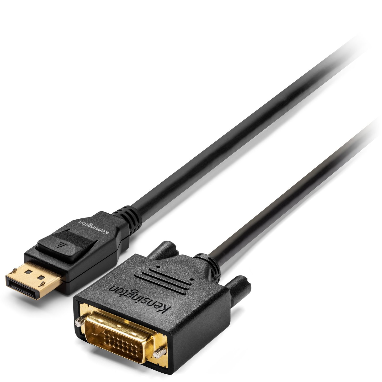 KENSINGTON COMPUTER DisplayPort 1.1 (M) to DVI-D passive unidirectional cable, 1.8m (6ft) KEN-K33023WW