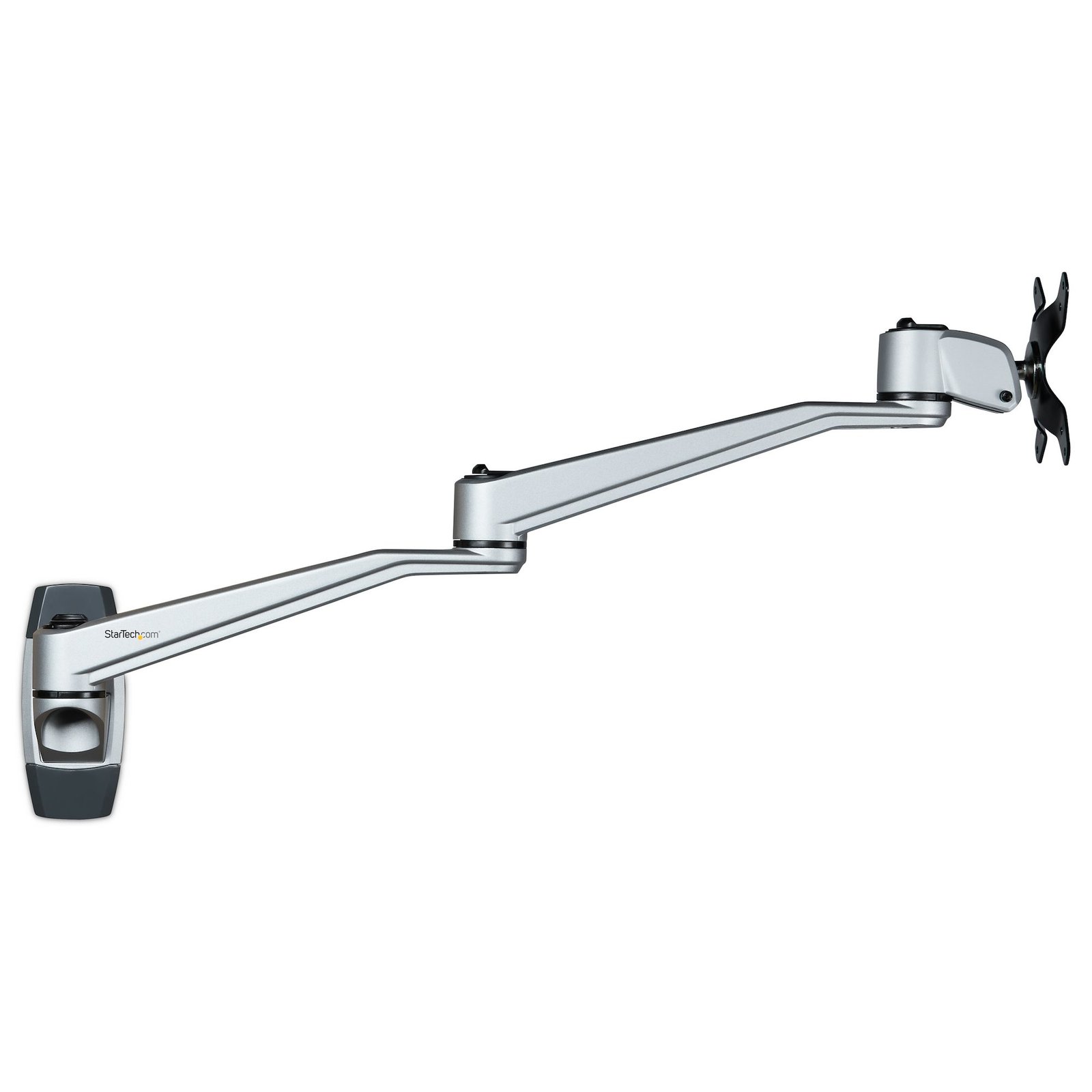 StarTech.com Wall Mount Monitor Arm - Articulating Ergonomic VESA - 20" (52cm) Long - Single STA-ARMWALLDSLP