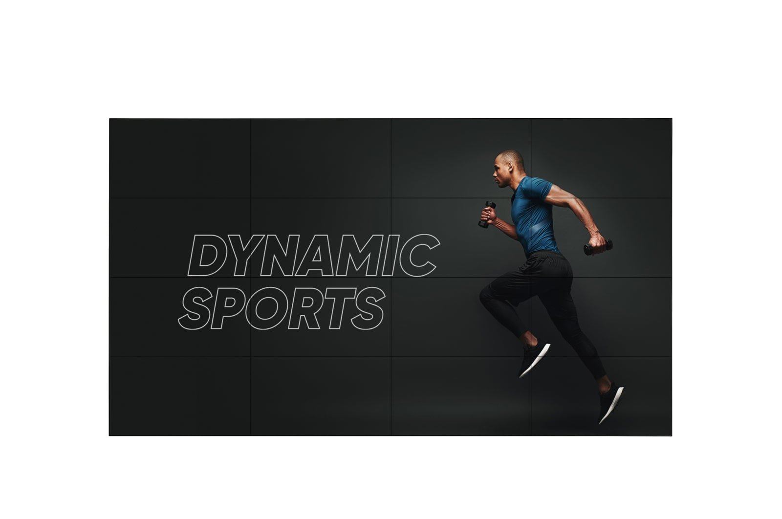 LG 55VL5PJ-A video wall display LCD Indoor