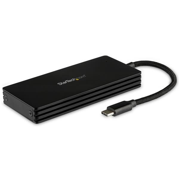 StarTech.com M.2 SSD Enclosure for SATA Drives - USB 3.1 (10Gbps) - USB-C STA-SM21BMU31CI3