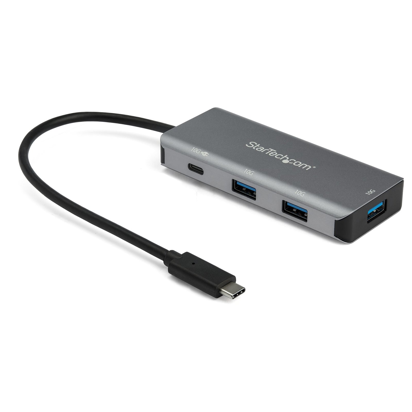 StarTech.com 4 Port USB C Hub (10Gbps) to 3x USB-A & 1x USB-C - 100W Power Delivery Passthrough STA-HB31C3A1CPD3