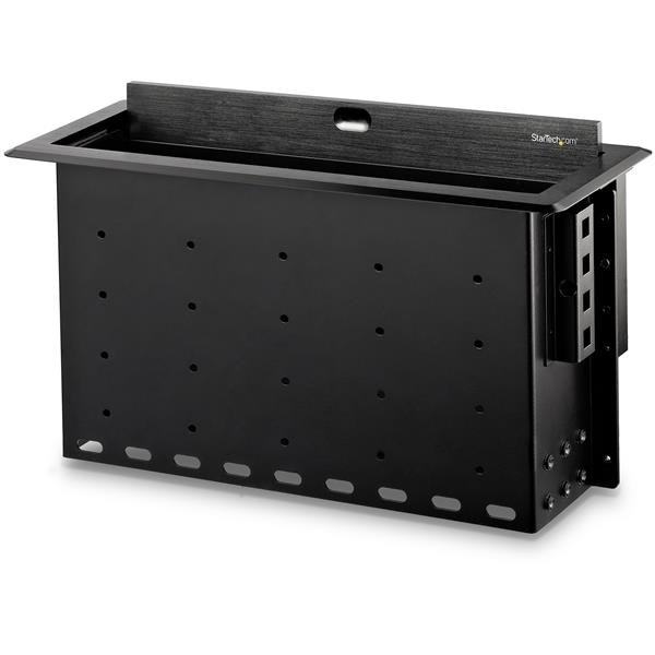 StarTech.com Dual-Module Conference Table Connectivity Box with Cable Organizer STA-BOX4MODULE