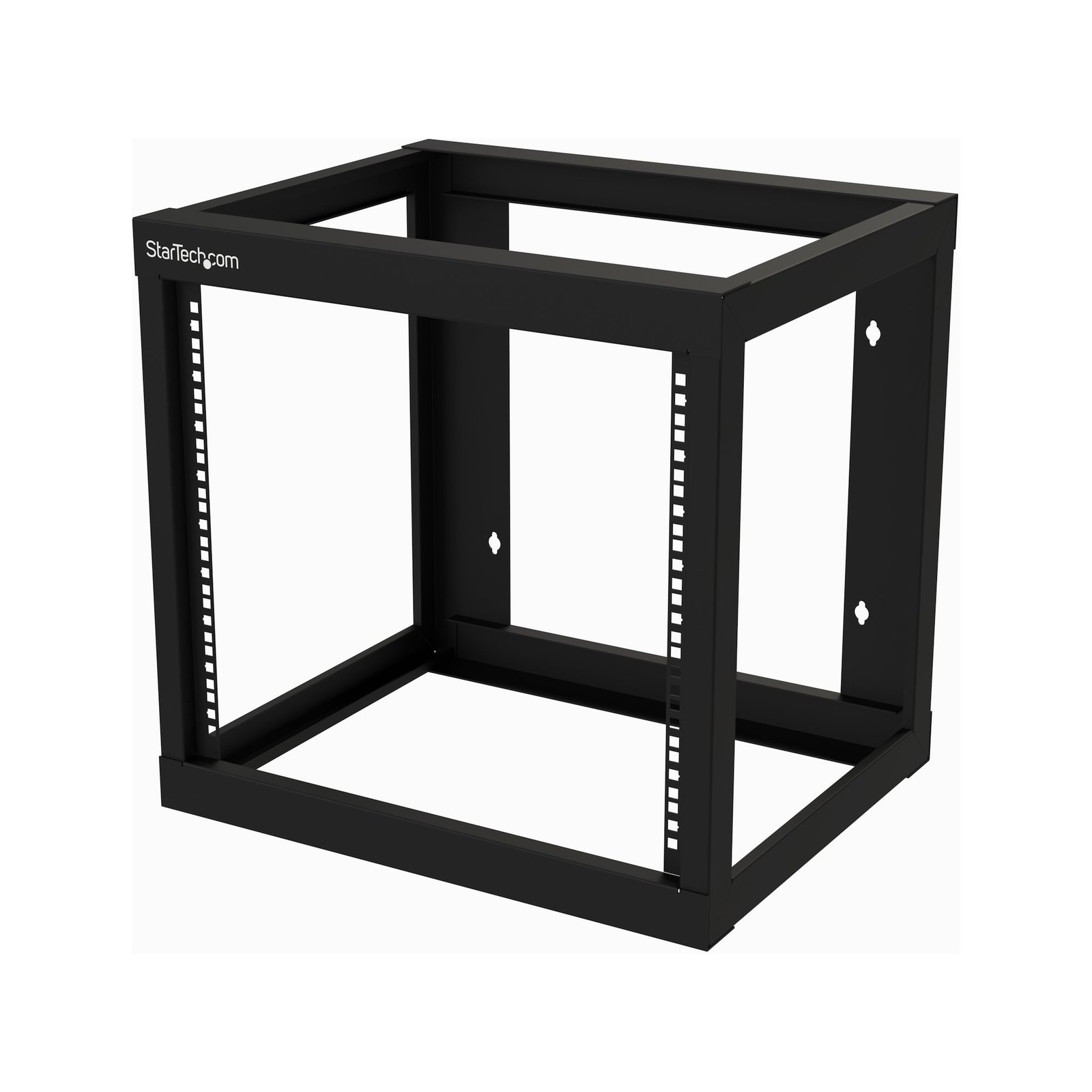 StarTech.com 2-Post 9U Heavy-Duty Wall-Mount Network Rack, 19" Open Frame Server 18" Deep, Wall STA-RK919WALLO