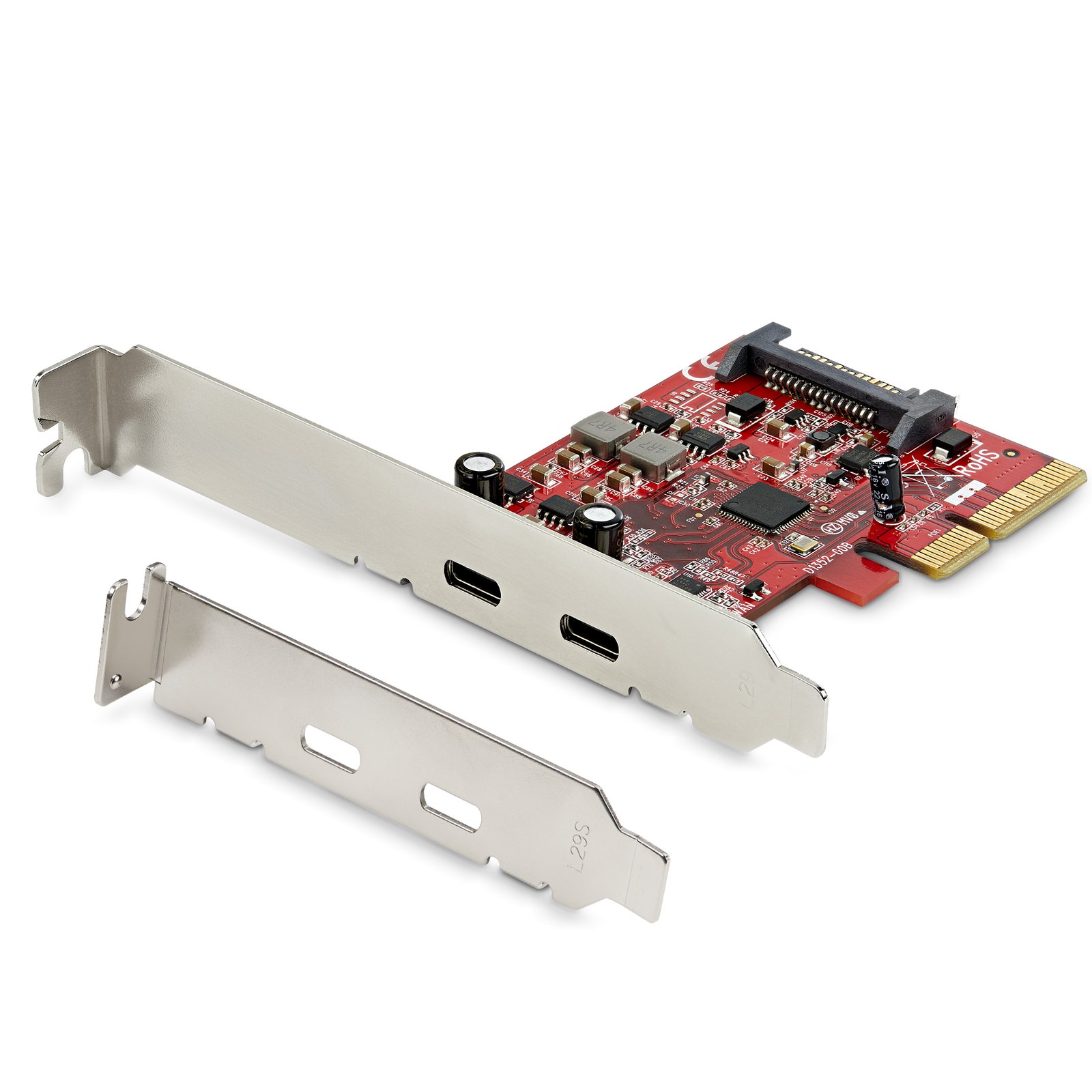 StarTech.com 2-Port USB 3.2 Gen 2 PCIe Card, USB-C 10Gbps SuperSpeed PCI Express 3.0 x4 Controller STA-PEXUSB312C3