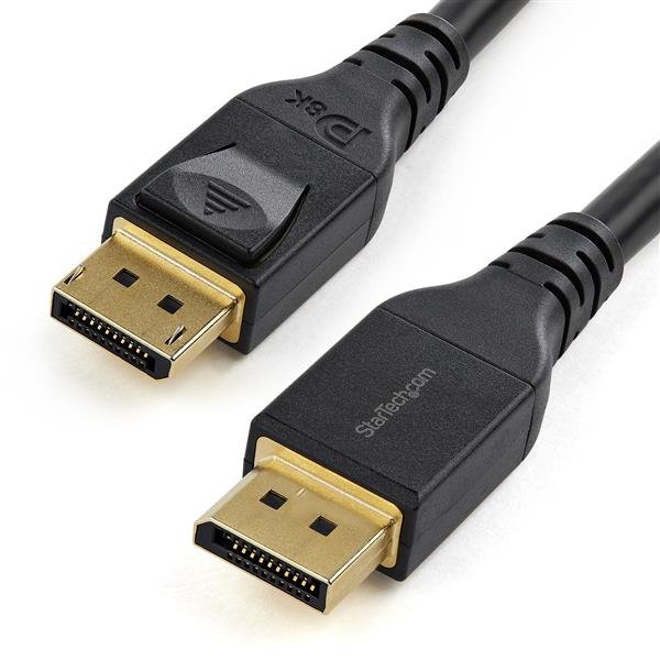 StarTech.com 13ft (4m) VESA Certified DisplayPort 1.4 Cable, 8K 60Hz HBR3 HDR, UHD to Monitor Cord, STA-DP14MM4M