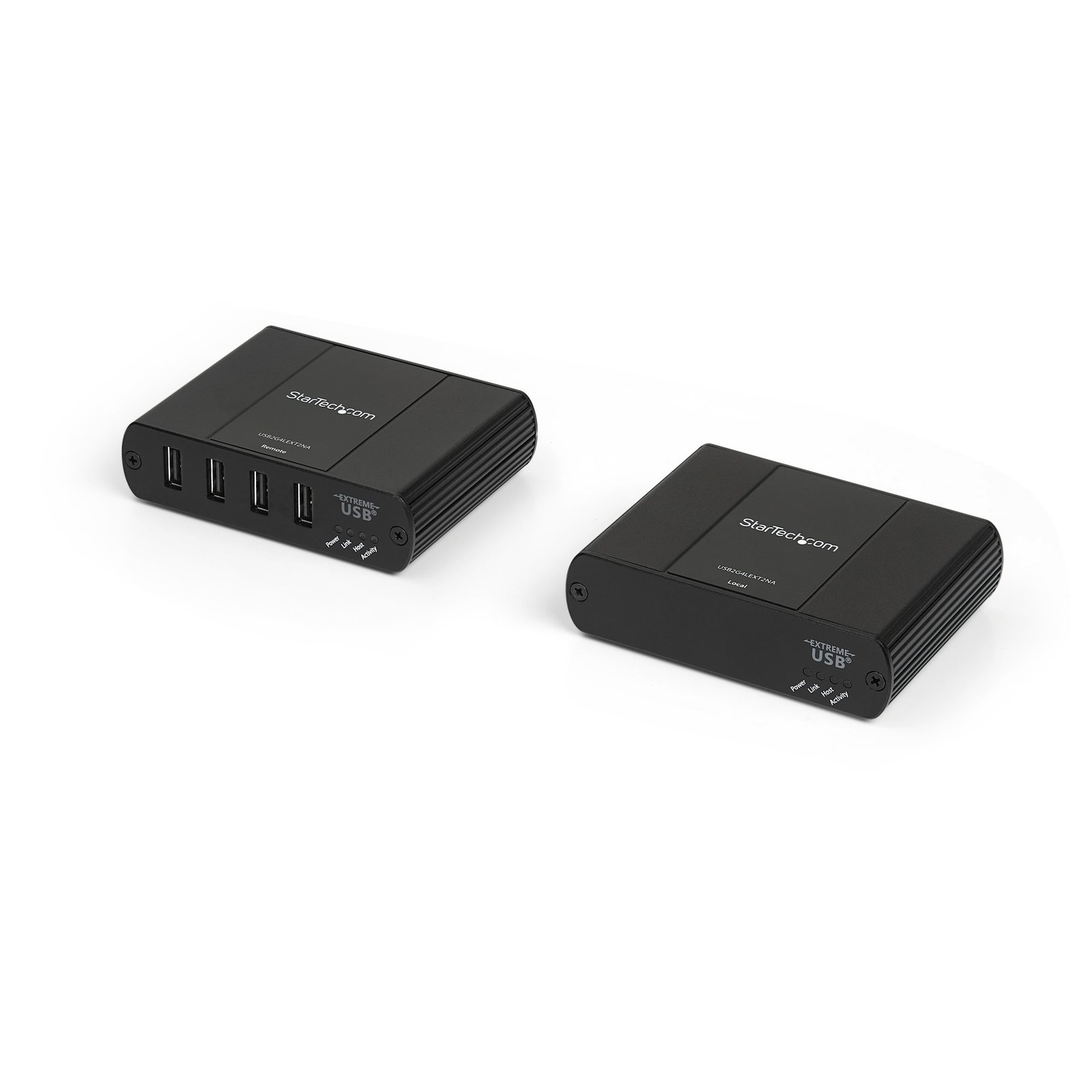 StarTech.com 4 Port USB 2.0 Extender over Ethernet/IP Network Hub - Up to 330ft (100m) - Gigabit STA-USB2G4LEXT2NA