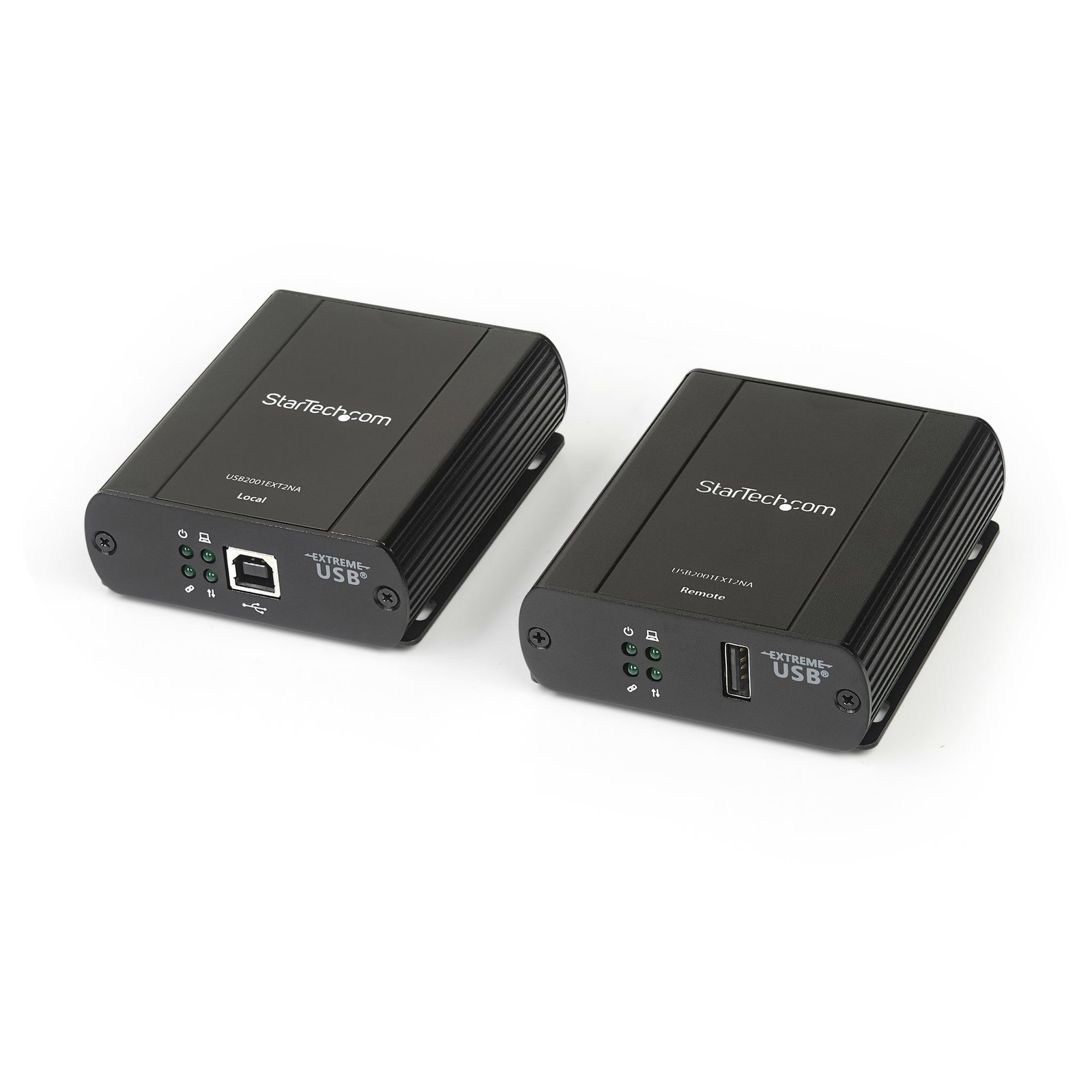 StarTech.com USB 2.0 Extender over Cat5/Cat5e/Cat6 Ethernet Cable (RJ45) - 330ft/100m Industrial STA-USB2001EXT2NA