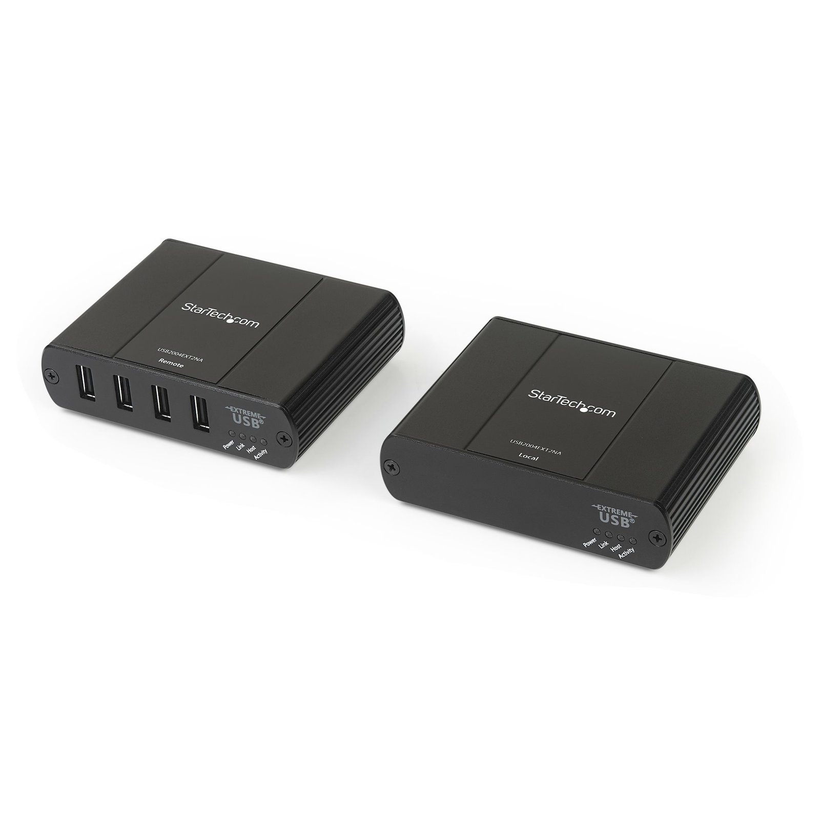 StarTech.com 4 Port USB 2.0 Extender Hub over Cat5e/Cat6 Ethernet Cable (RJ45) - 330ft/100m STA-USB2004EXT2NA