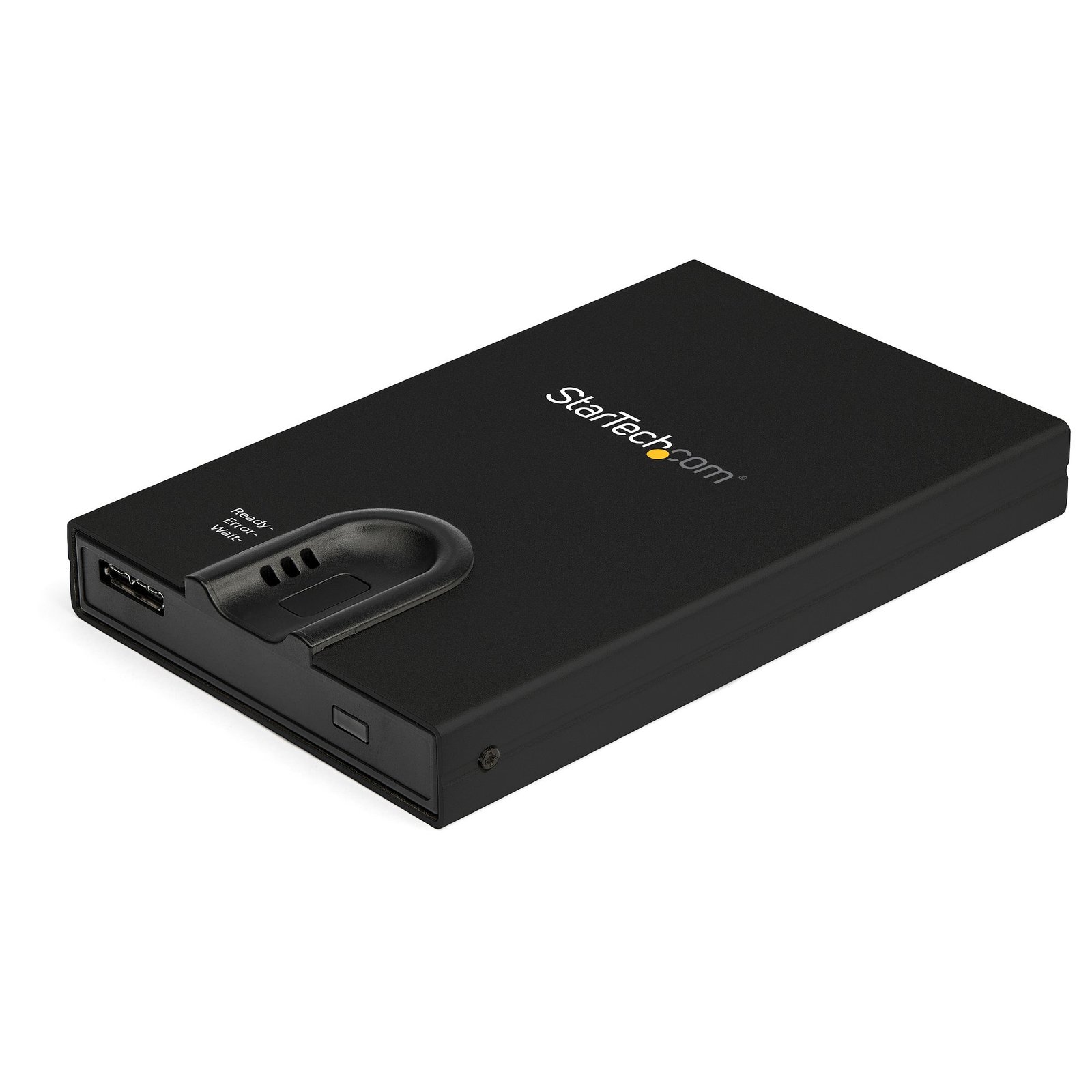 StarTech.com Biometric Enclosure - Encrypted USB 3.0 2.5" SATA Hard Drive - Fingerprint/Password STA-S251BMU3FP