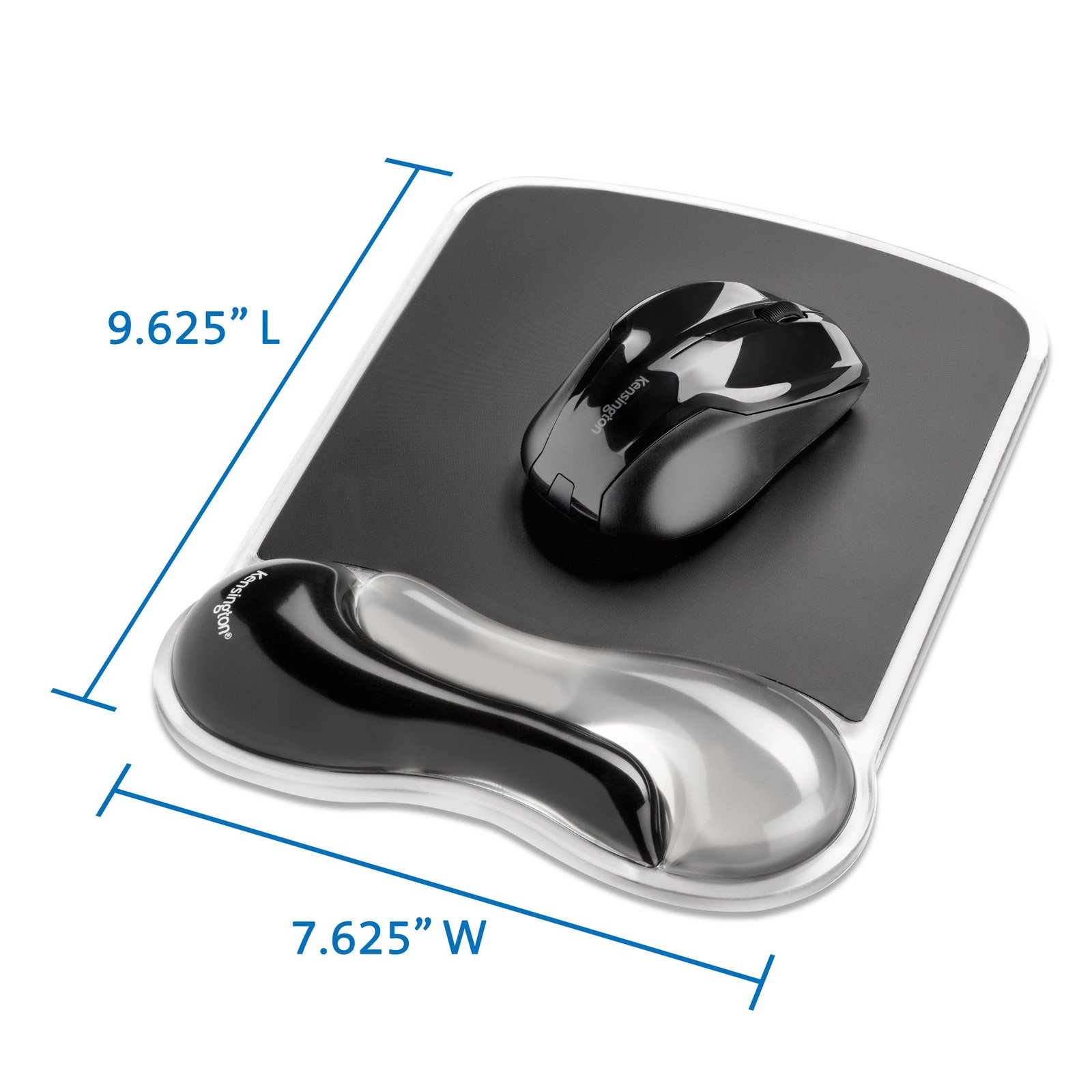 KENSINGTON COMPUTER K62399US mouse pad Black, Grey KEN-K62399US